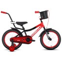 Dviratis Tabou Rocket 16 black-red