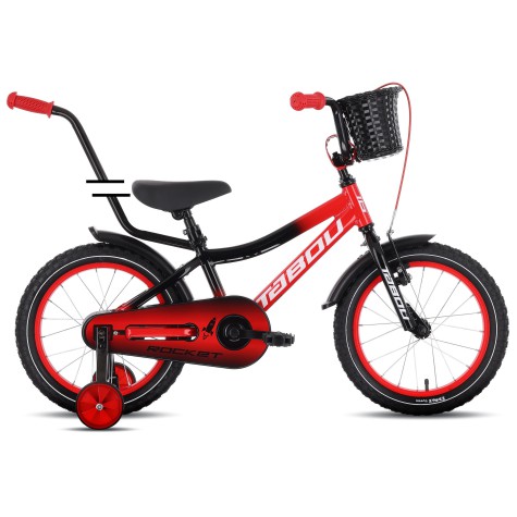Dviratis Tabou Rocket 16 black-red