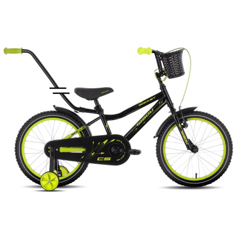 Dviratis Tabou Rocket CS 12 black-lime