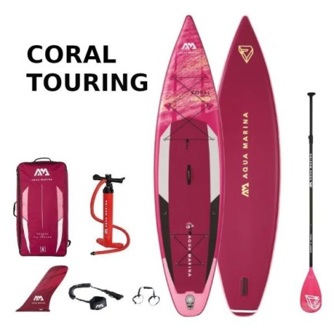 Pripučiama irklentė SUP Aqua Marina CORAL TOURING 350x79x15 cm