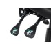 Meistro kėdė Backrest Master Massage, juoda