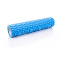 Masažinis putų volelis Yoga Roller 14x62cm (mėlynas)