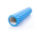 Masažinis putų volelis Yoga Roller 14x62cm (mėlynas)