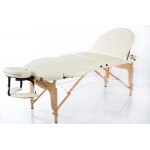 RESTPRO® Classic Oval 3 Cream sulankstomas masažo stalas