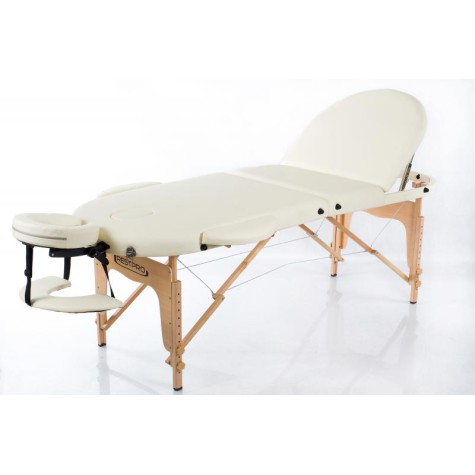 RESTPRO® Classic Oval 3 Cream sulankstomas masažo stalas