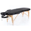 RESTPRO® Classic Oval 2 Black sulankstomas masažo stalas