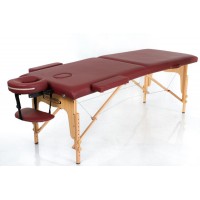 RESTPRO® Classic-2 Wine Red sulankstomas masažo stalas..