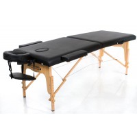 RESTPRO® Classic-2 Black masažo stalas (kušetė)..