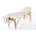RESTPRO® VIP OVAL 3 Cream sulankstomas masažo stalas (kušetė)