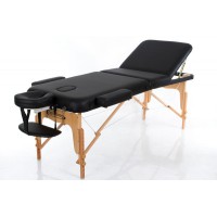 RESTPRO® VIP 3 Black sulankstomas masažo stalas (kušetė)..