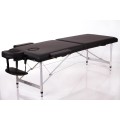 RESTPRO® ALU 2 (L) Black sulankstomas masažo stalas
