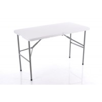 Sulankstomas nešiojamas lauko stalas 122x61cm..