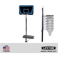 LIFETIME reguliuojamas mobilus krepšinio stovas  (2.45 - 3.05m)..