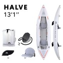 Dvivietis pripučiamas kajakas Aqua Marina Halve 398x98 cm HA-398