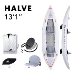 Dvivietis pripučiamas kajakas Aqua Marina Halve 398x98 cm HA-398