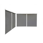 Ruloninė žaliuzė 1.2m terasos pergolai (Vienas segmentas)