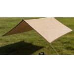 Stogelis nuo saulės 4x2 m stačiakampis, smėlio spalvos