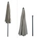 Skėtis nuo saulės 2.7 m, pilka