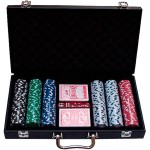 Pokerio rinkinys SUIT 300 žėtonų su vertėmis