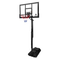 Mobilus krepšinio stovas Bilaro Oakland 120x80cm + apsauga + kamuolys..