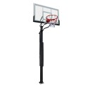 Įbetonuojamas krepšinio stovas Bilaro Fortus 136x80cm, 8mm grūdintas stiklas