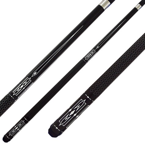 Pulo lazda Cuetec Platinum Graphite, 2 dalių