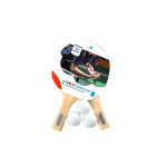 Stalo teniso rinkinys Angel Sports, 2 raketės, 3 kamuoliukai