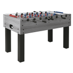 Futbolo stalas Garlando F-100, pilkas ąžuolas, teleskopiniai strypai