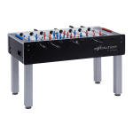 Futbolo stalas Garlando G-500 Evolution, teleskopiniai strypai