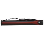 Dėklas biliardo lazdai Style SY-2, raudonas-juodas, 2B/2S, 85 cm