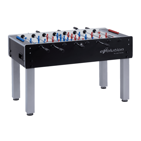 Futbolo stalas Garlando G-500 Evolution, vientisi strypai