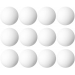 Stalo teniso stalo kamuoliukai Bilaro Match 40+ balti (12vnt.pak.)