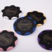 Pokerio rinkinys juodame dėkle 500 žetonų, 14g