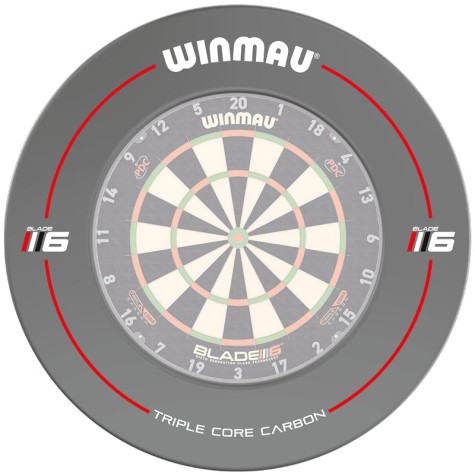Smiginio sienos apsauga Winmau Black Pro Line Blade 6 