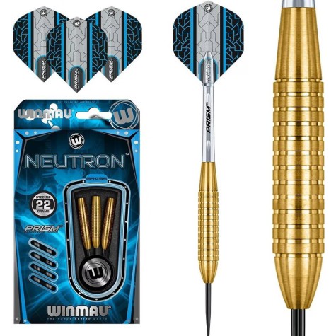 Smiginio strėlytės Winmau Neutron Brass Steel Tip 24 g