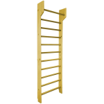 Medinė švediška gimnastikos sienelė su skersiniu SANRO 240x80cm