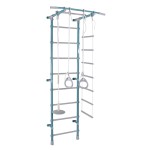 Sporto kompleksas (gimnastikos sienelė) PASTEL-1 turkio-pilka, 217x52,5cm