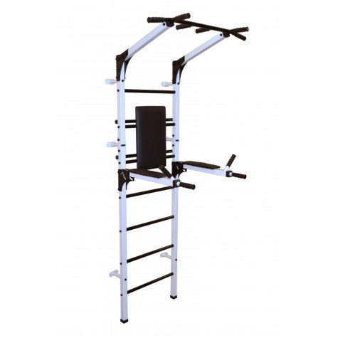 Sporto kompleksas (gimnastikos sienelė) OLIMP baltas, 225x62cm