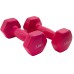 Viniliniai hanteliai KP-034 2x3kg