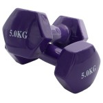 Viniliniai hanteliai KP-036 2x5kg