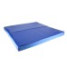 Sulankstomas gimnastikos čiužinys SANRO 100x100x8 cm mėlynas