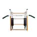 Skersinis-lygiagletės tvirtinamas ant gimnastikos sienelės Stanley-2 iki 200kg baltas