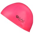 Kepuraitė plaukimui INDIGO IN085 3D forma, silikoninė Rožinė