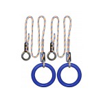 Gimnastikos žiedai, mėlyni