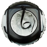 Slidinėjimo ratas SANRO SNOW TUBE 110cm, juodai-pilka..