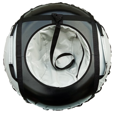 Slidinėjimo ratas SANRO SNOW TUBE 110cm, juodai-pilka