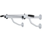 Prie sienos montuojamas skersinis “Atlet“ baltas, iki 120kg