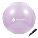 Gimnastikos kamuolys SPRINGOS 65cm Šviesiai violetinis