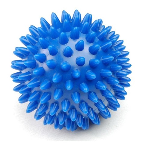 Masažinis kamuoliukas SPRINGOS 9 cm Mėlynas