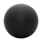 Masažinis kamuoliukas SPRINGOS 6 cm Juodas